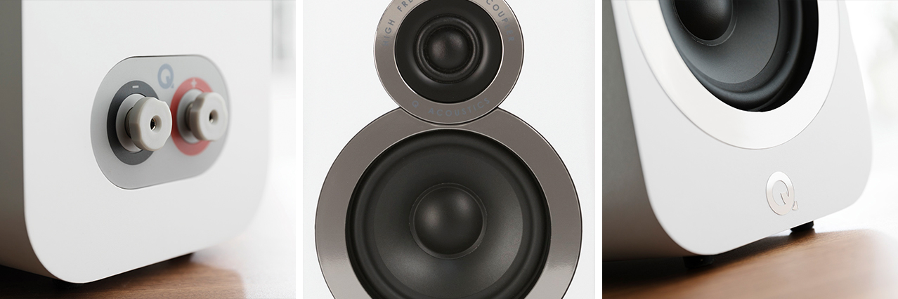 INCREASED CABINET SIZE DELIVERING A BOLDER SOUND
