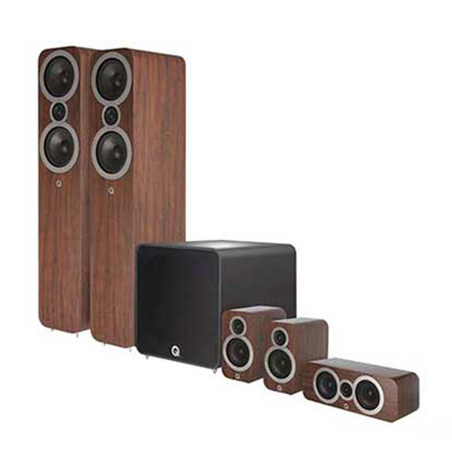 3050i 5.1 Plus Home Theater System English Walnut