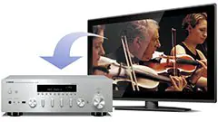 STEREO & NETWORK RECEIVER R-N602 Digital Audio Input for TV or Blu-ray Player