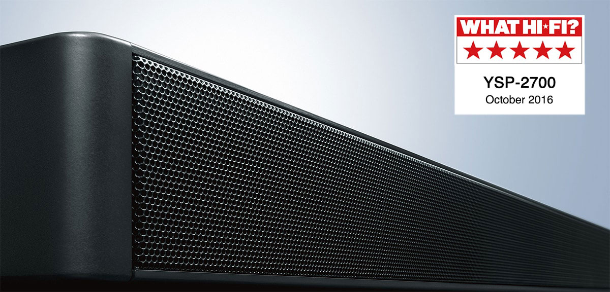 Yamaha 3D surround sound Digital Sound Projector MusicCast YSP-2700  5 star review for MusicCast Soundbar