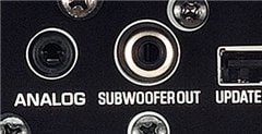 Jack for an Extra Subwoofer Yamaha 3D surround sound Digital Sound Projector MusicCast YSP-1600 