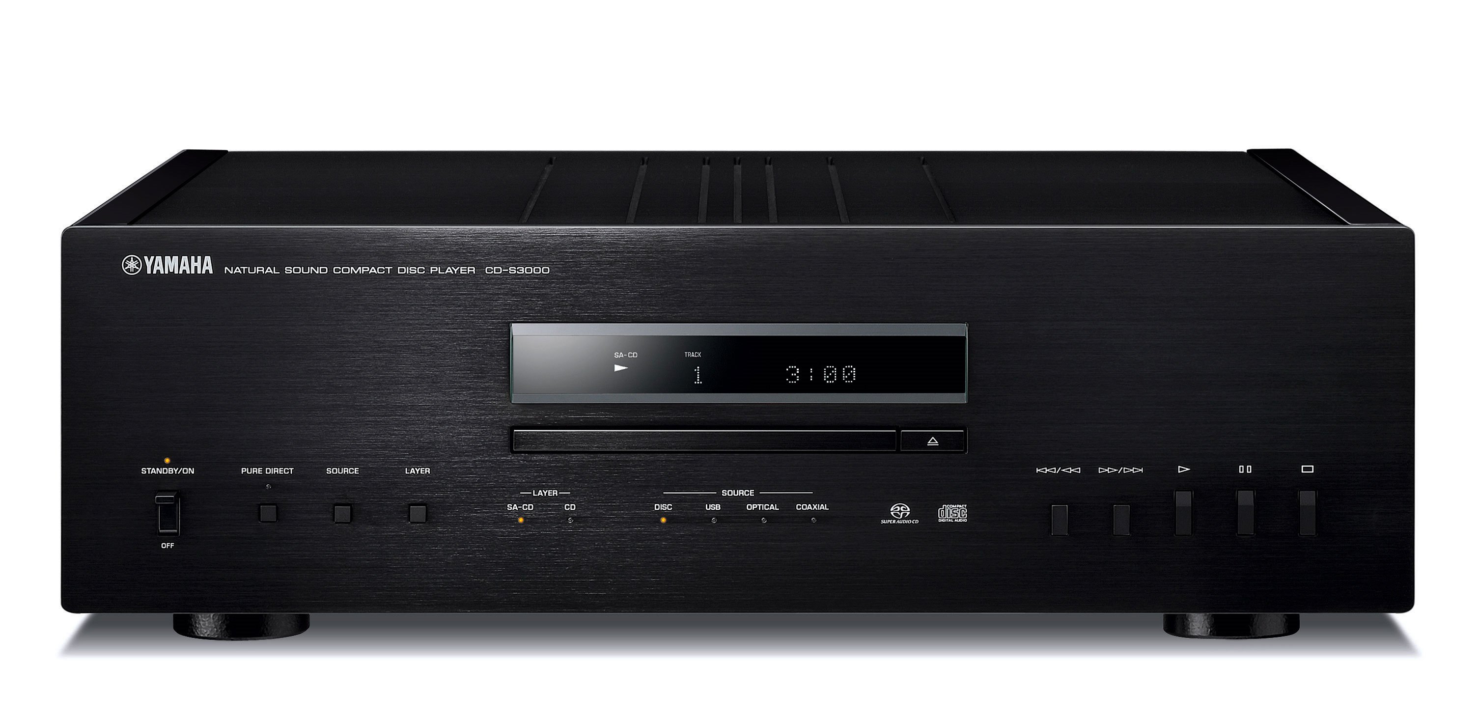 Enjoy a wide variety of music sources, including CDs, network audio and smartphones.