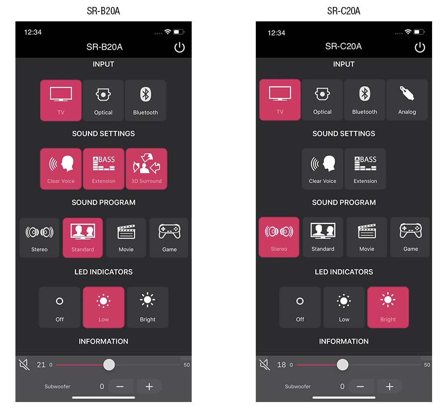app icon Operation Image SR-B20A SR-C20A