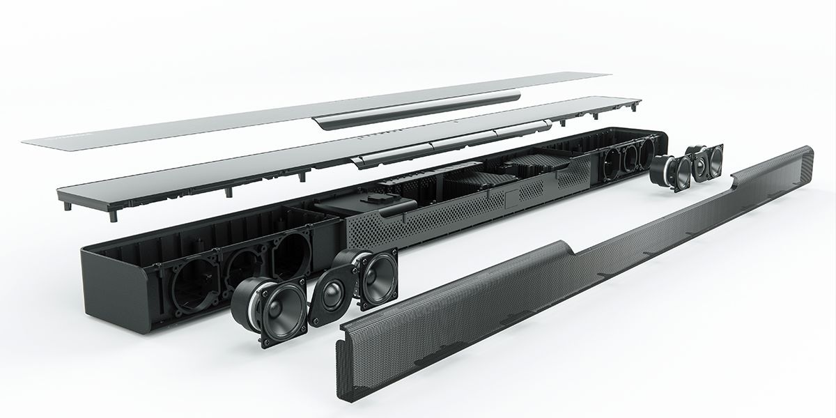 Yamaha 3D surround sound Digital Soundbar Built to Thrill. BAR 400 (YAS-408)