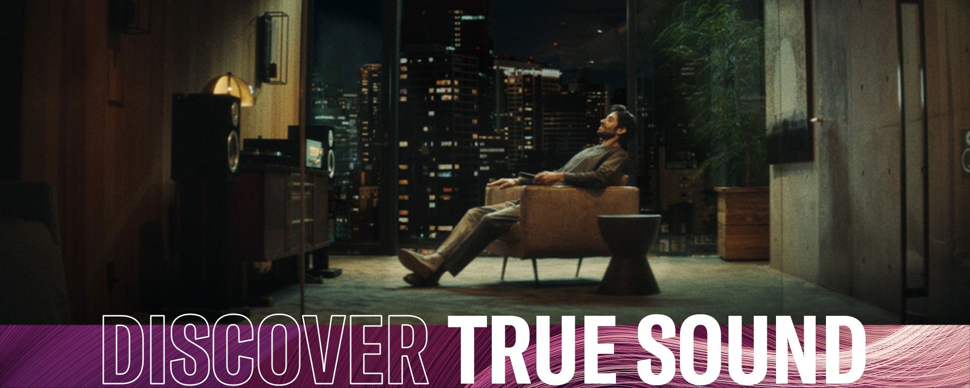 DISCOVER TRUE SOUND BANNER