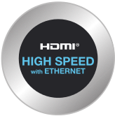 HDMI High Speed with Ethernet