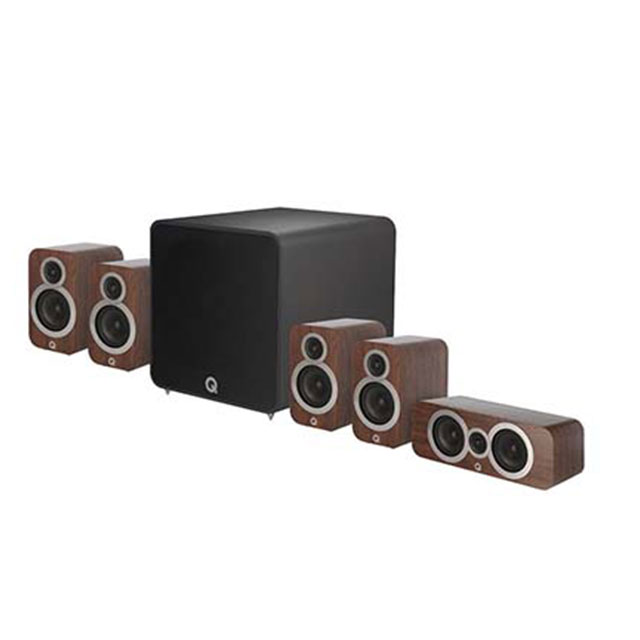 Q Acoustics 3010i Plus Cinema Pack English Walnut