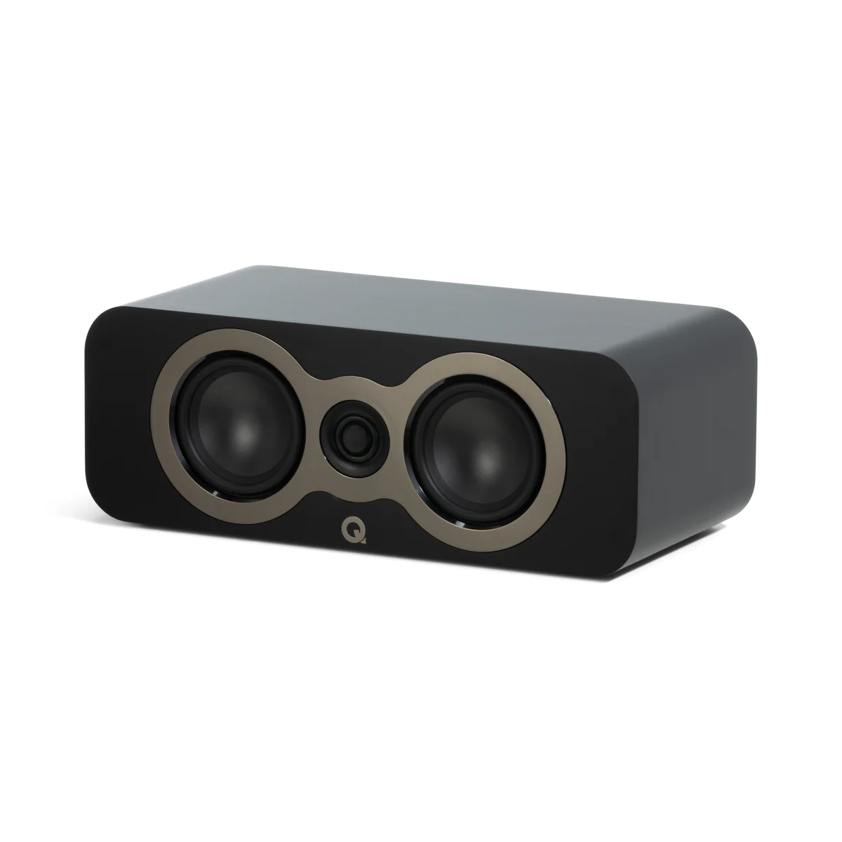 Q Acoustics 3090c center satinblack grille off