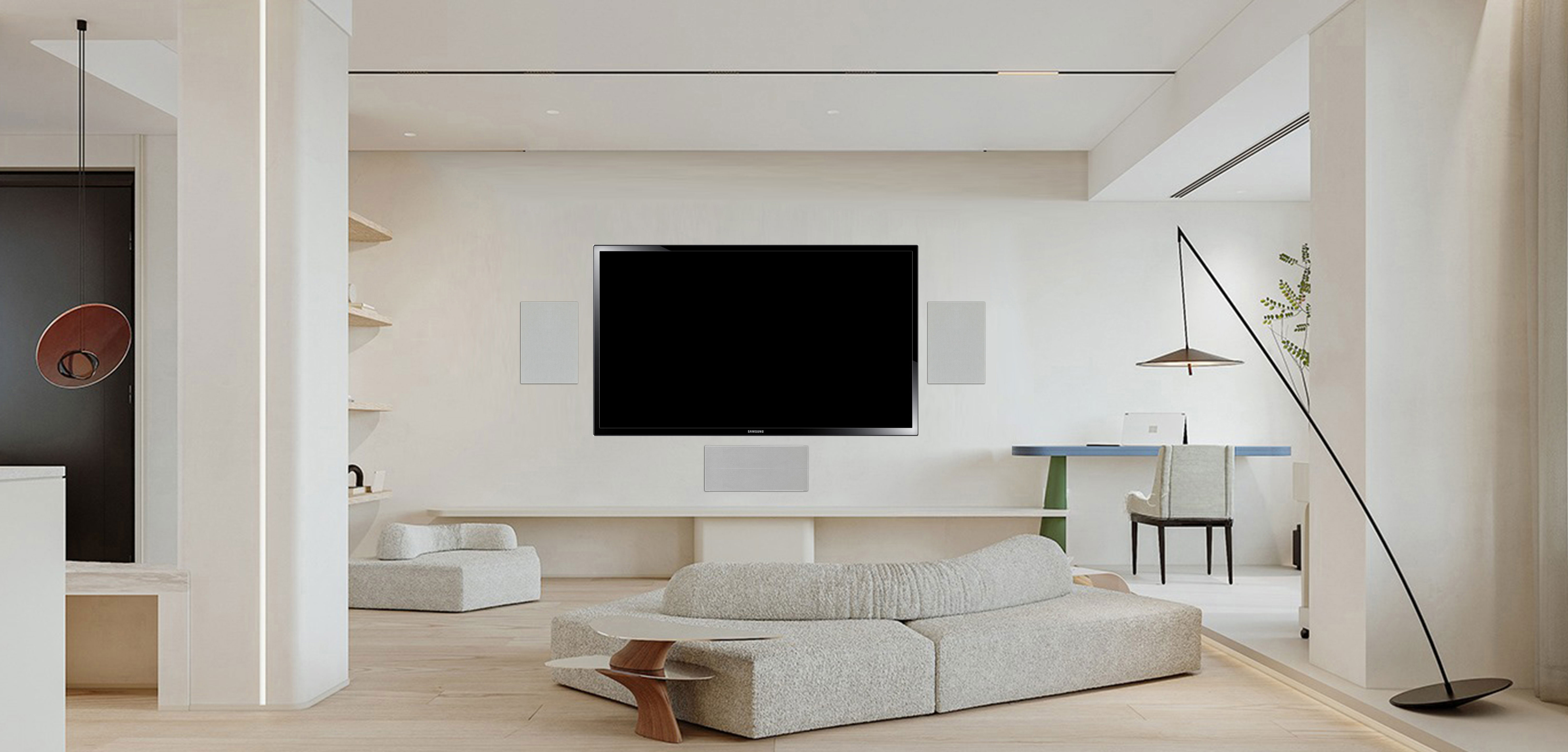 Q Install QI65RP Speaker home installation