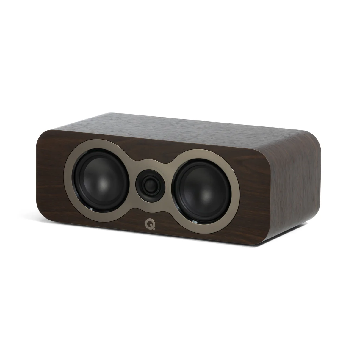 Q Acoustics 3090c center claro rosewood grille off