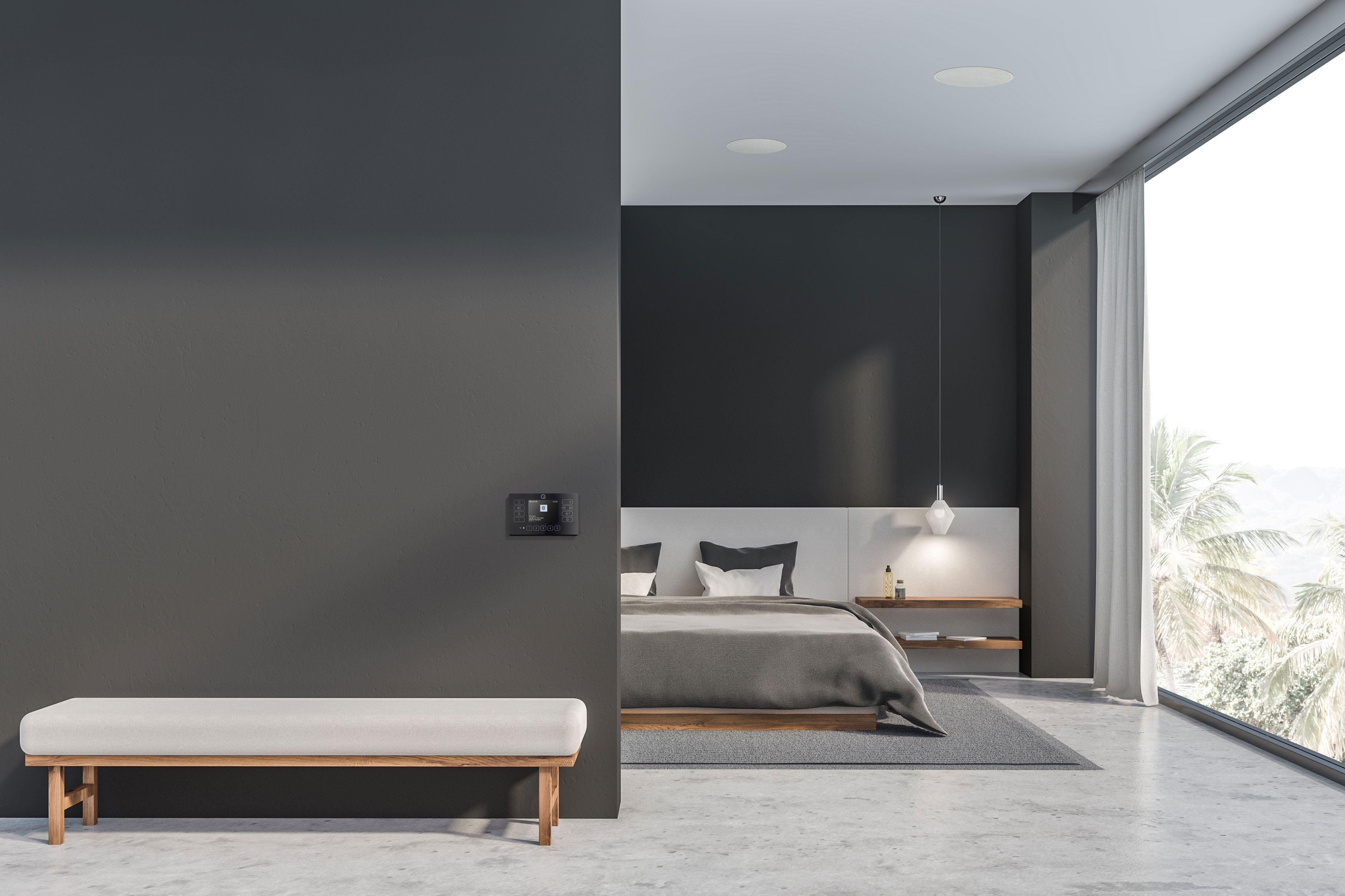 Q Acoustics E120 in-ceiling and in-wall speaker recommended bedroom