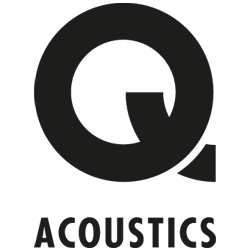 لوگوی Q Acoustics، اسپیکر و سیستم صوتی Hi-Fi