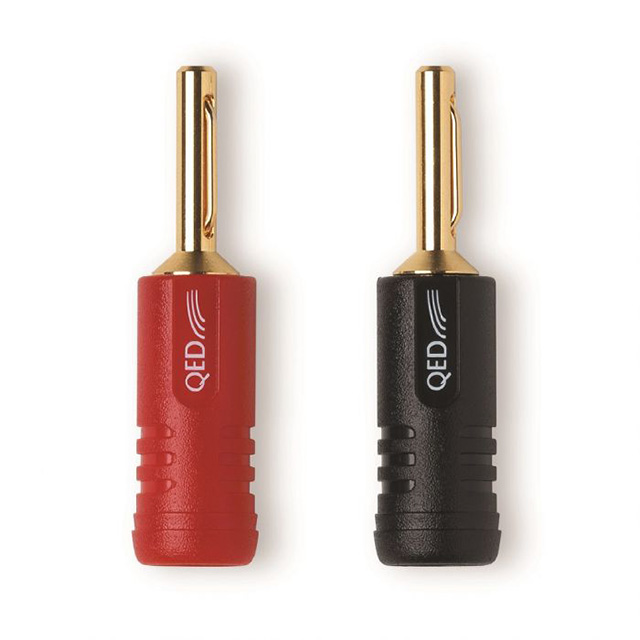 SPEAKER PLUGS | فیش‌های اتصال Speaker (Banana Plugs و Spade) QED