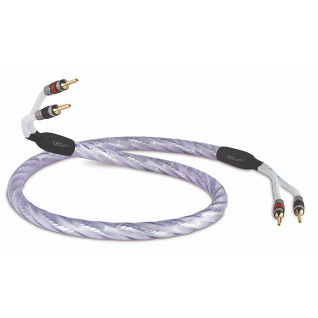 SIGNATURE Genesis Silver Spiral QED SPEAKER CABLE